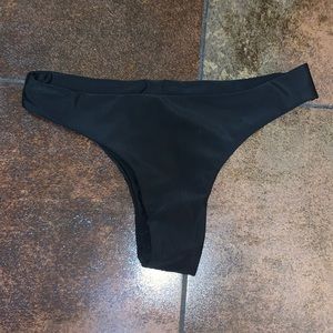 SHEIN black bikini bottoms